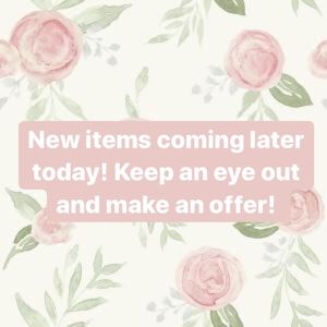 More items coming later today!